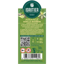 Charger l'image dans la galerie, ISAUTIER BOURBON VANILLA 37% 50CL