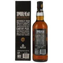 Charger l'image dans la galerie, SMOKEHEAD EXTRA RARE SINGLE MALT 40% 1L