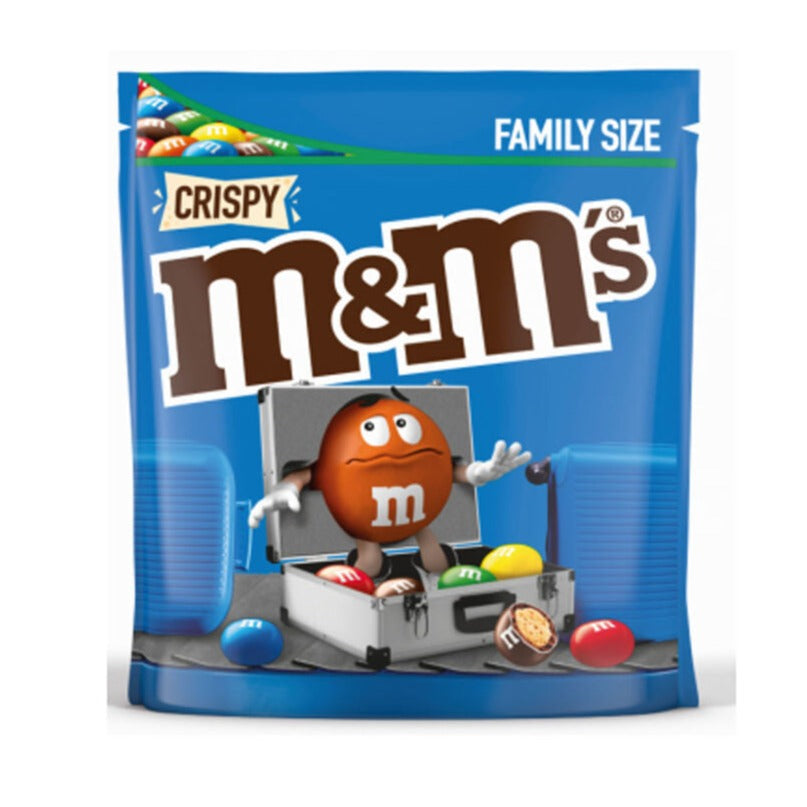 M&M'S CRISPY MAXI POUCH 340G