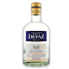 DEPAZ RHUM BLANC AGRICOLE 45% 70CL – tahiti duty paid